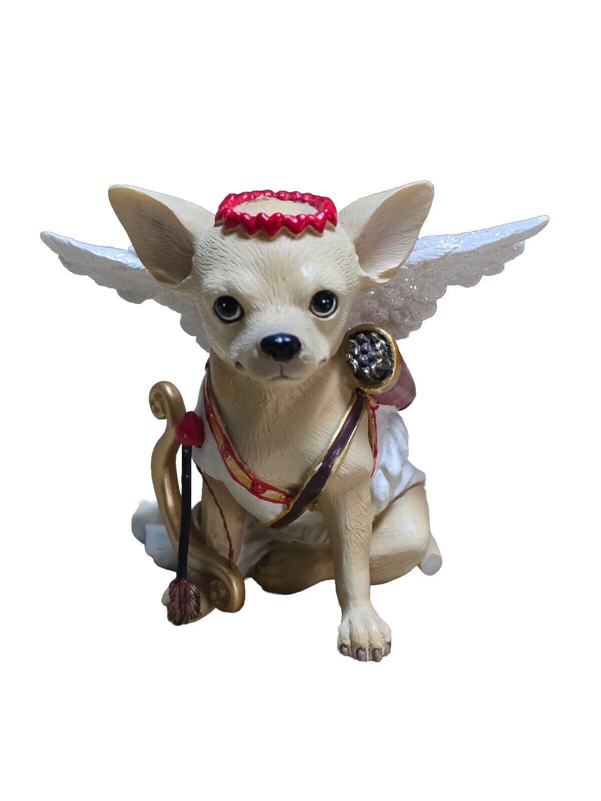 Aye Chihuahua Angel Wings Diva Dog Figurine by Westland READ