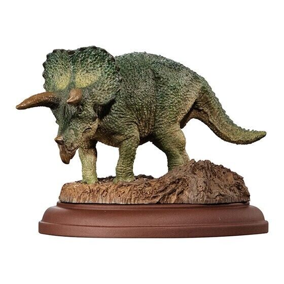Bandai Gashapon Display Model Collection Figure Dinosaur 01 Triceratops 2024