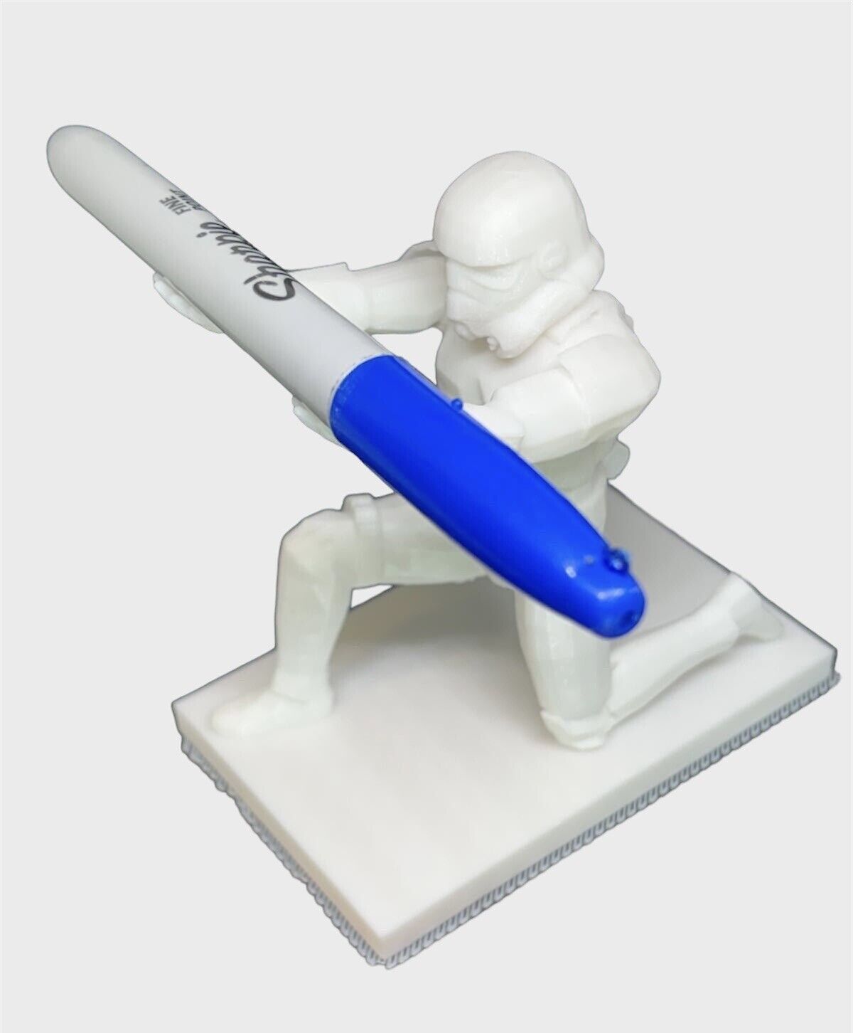 3D Printed Star Wars Storm Trooper Pen & Ring Holder