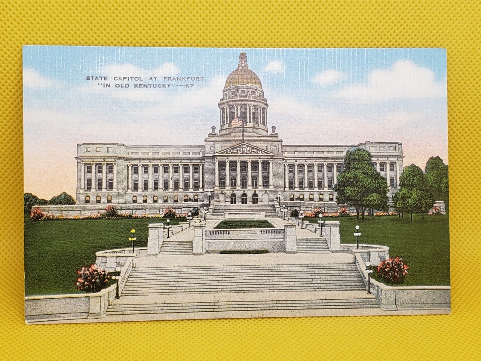 State Capital Frankfurt Kentucky Postcard #139