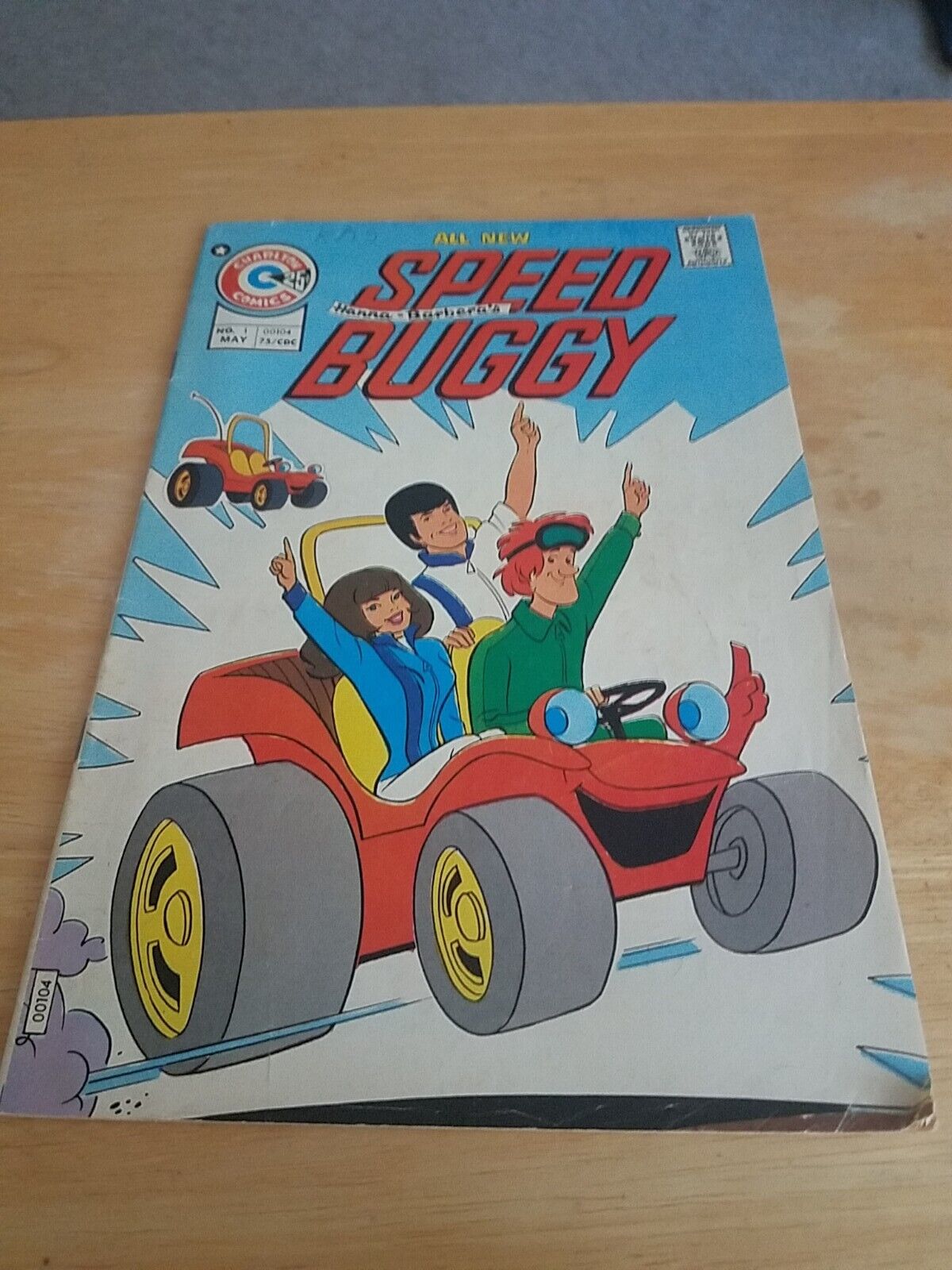 Speed Buggy #1 1st Appearance In Comics Hanna-Barbera Scarce Charlton 1975. Good