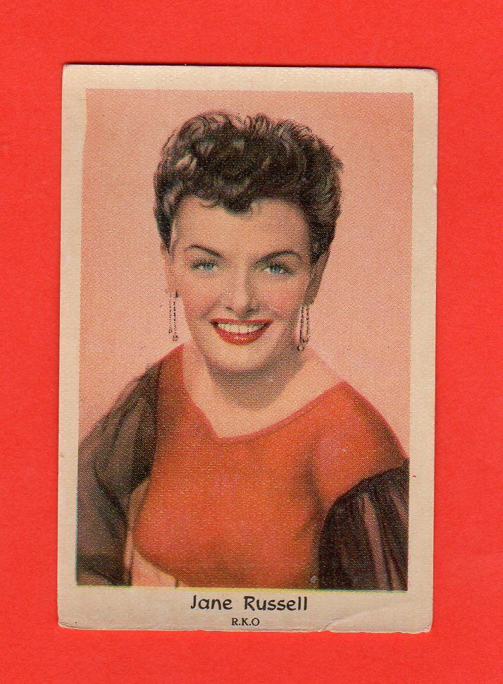 1946  Jane Russell  Unknown Origin Dutch Gum Style from Italy 