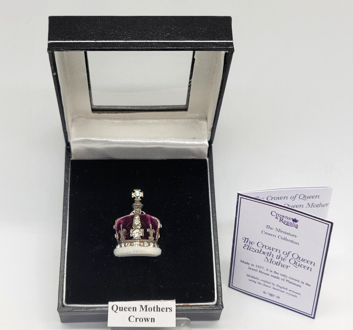 Crowns & Regalia Ltd The Crown of Queen Elizabeth the Queen Mother Miniature