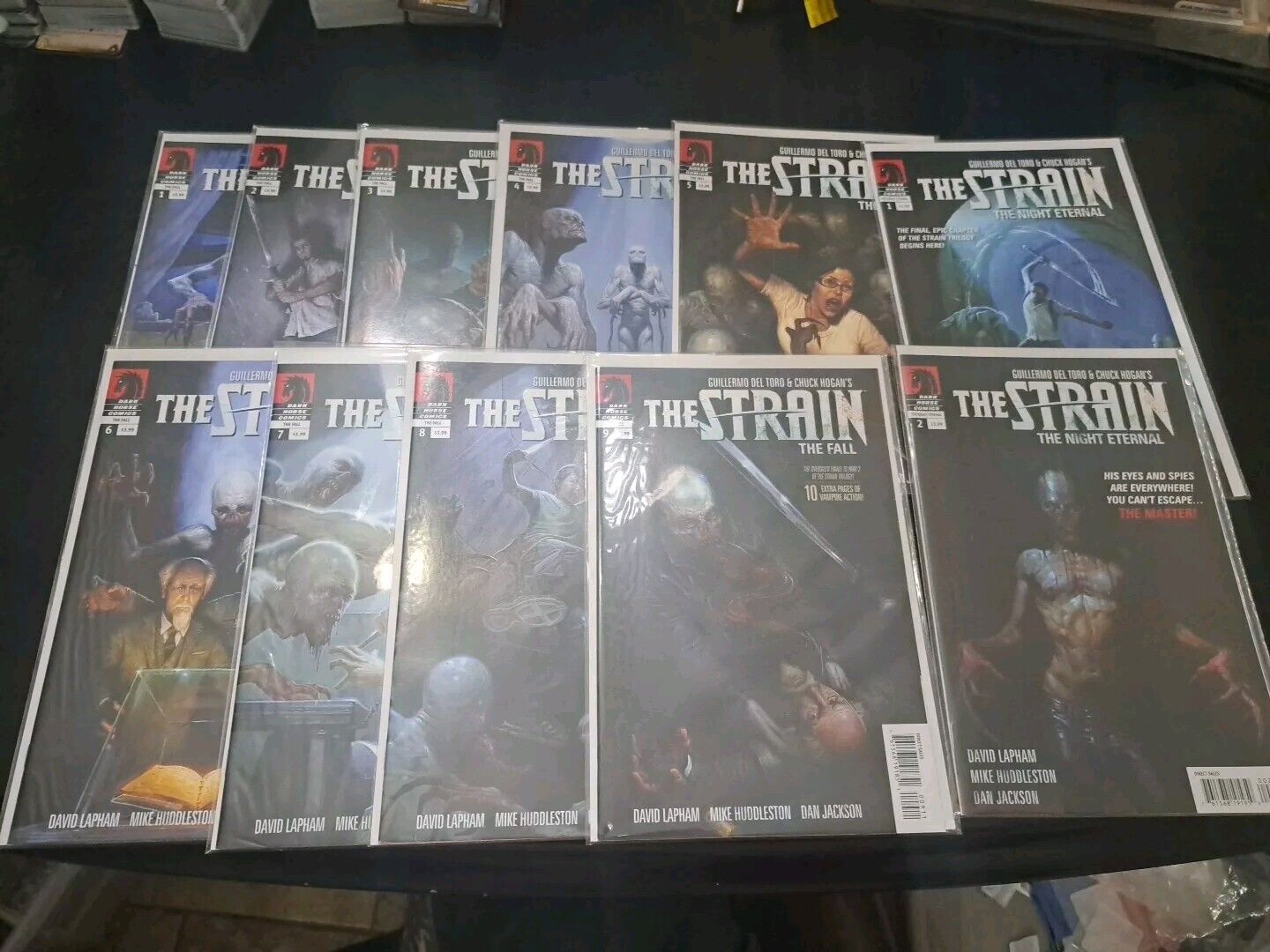 The STRAIN vol 1 #1-9 2011 Dark Horse With Extras