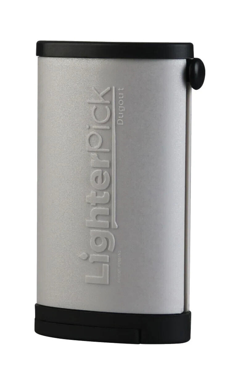 LighterPick All in One Waterproof Smoking Dugout Odor/Scent Resistant Color Grey
