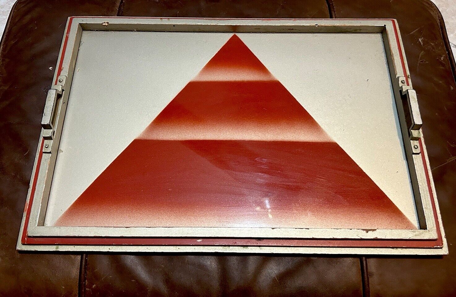 Art Deco Serving Tray Very Unique Dated 1926 