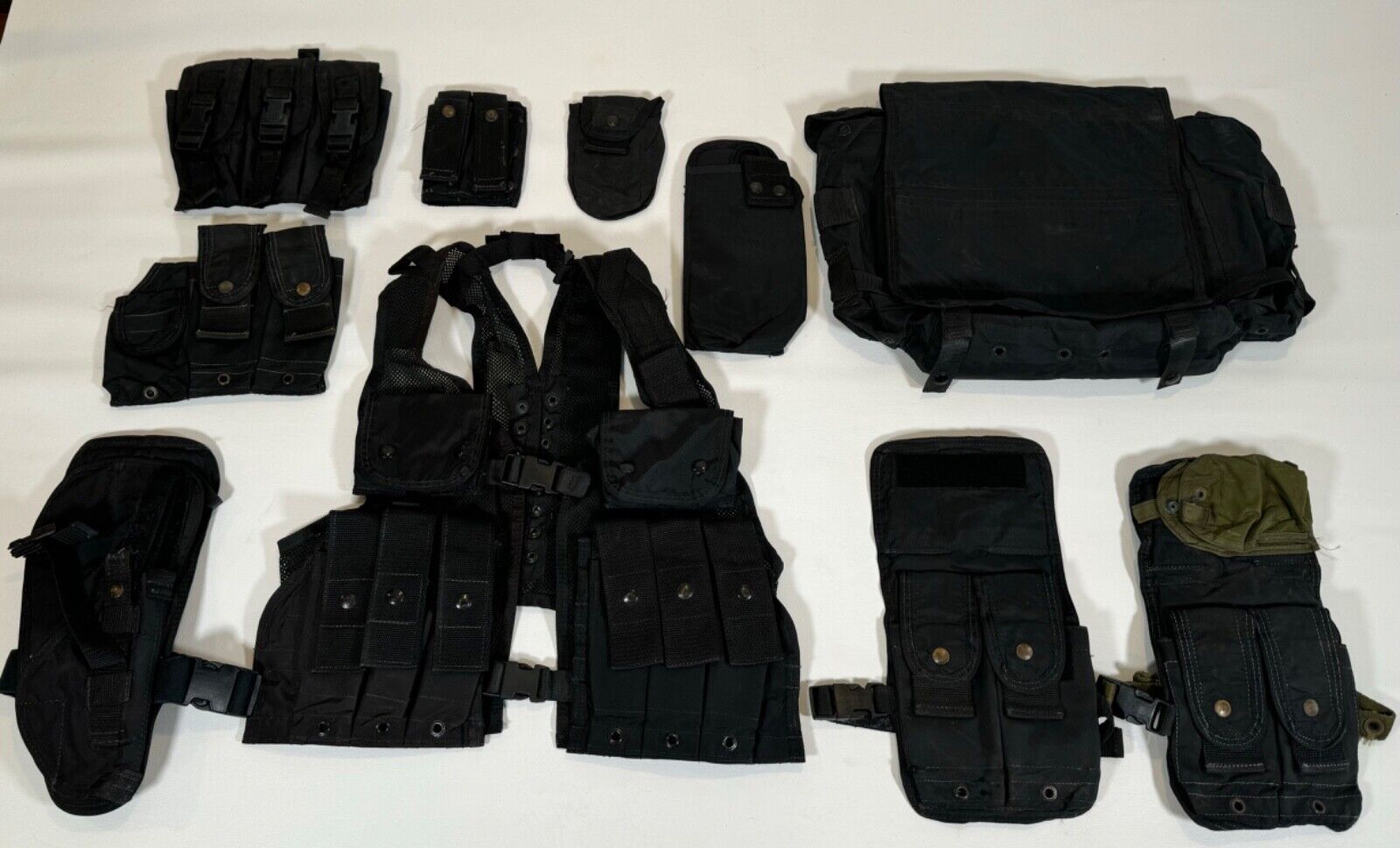 Genuine Navy SEAL American Body Armor ABA SOV Tactical Modular Vest w/ Pouches