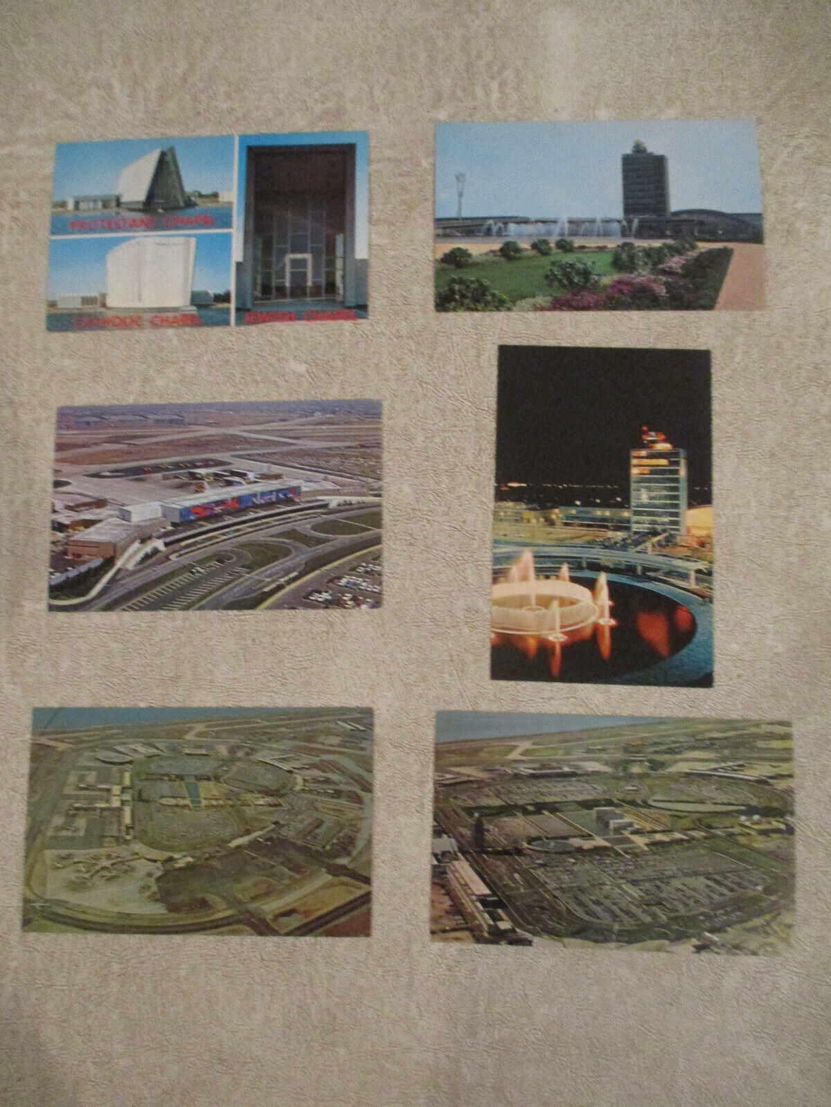 Lot of 6 Idlewild/NY Intl/JFK Airport, Unposted