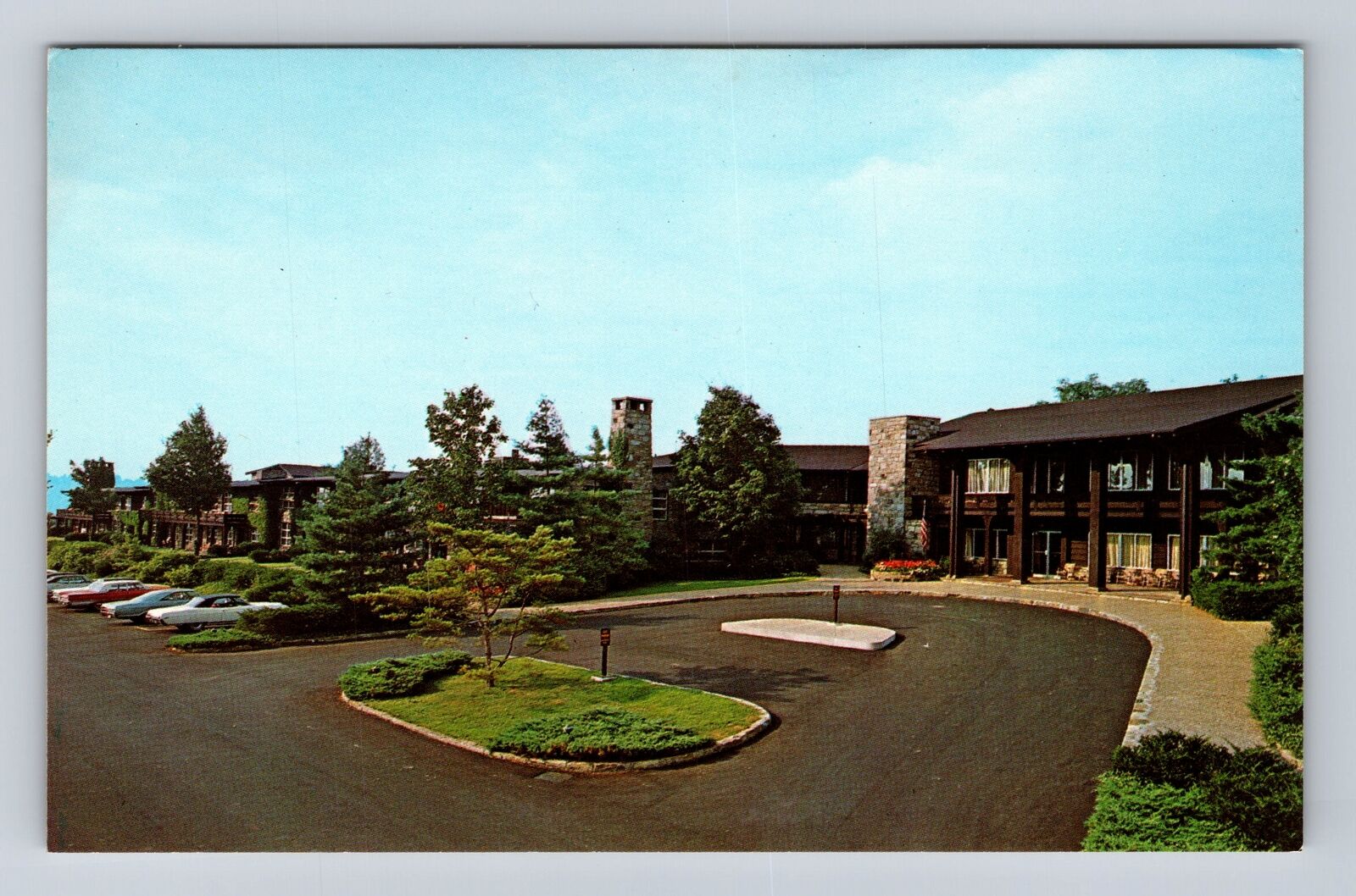 Wheeling WV-West Virginia, Wilson Lodge, Oglebay Park, Antique Vintage Postcard