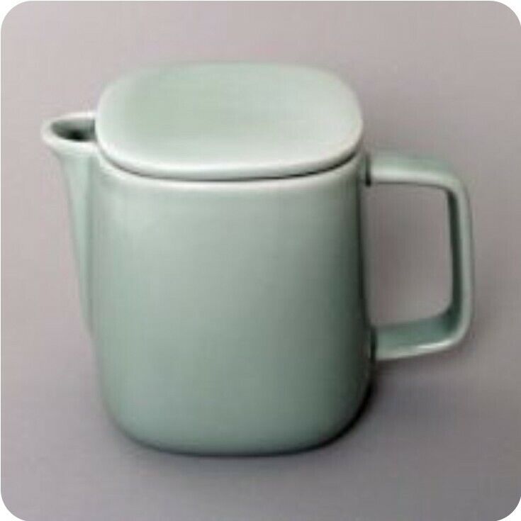 NEW 2017 ALESSI For DELTA ASIA Celadon Ceramic Teapot by Kristiina Lassus 