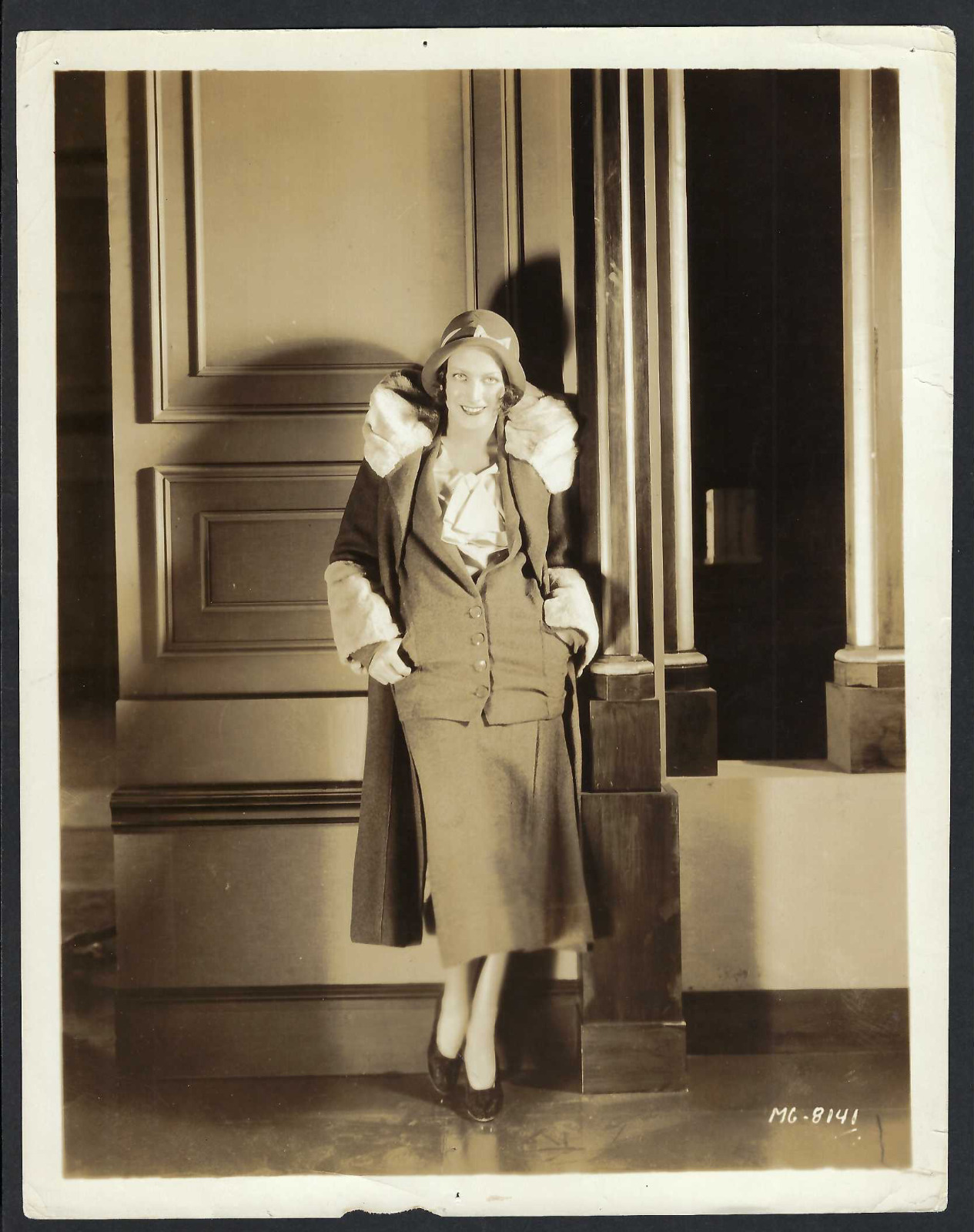 HOLLYWOOD JOAN CRAWFORD ACTRESS ALLURING ELEGANT VINTAGE ORIGINAL PHOTO