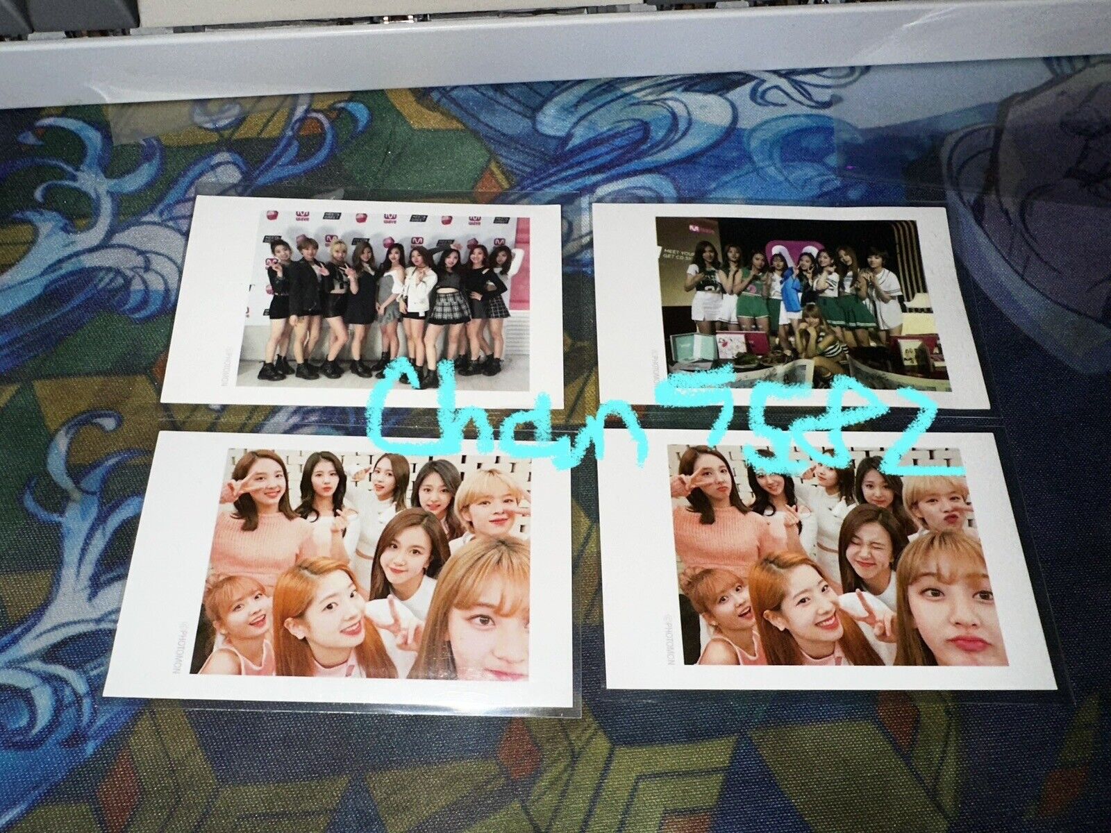 4 Twice RARE official MWAVE Photocards the story begins Page Two