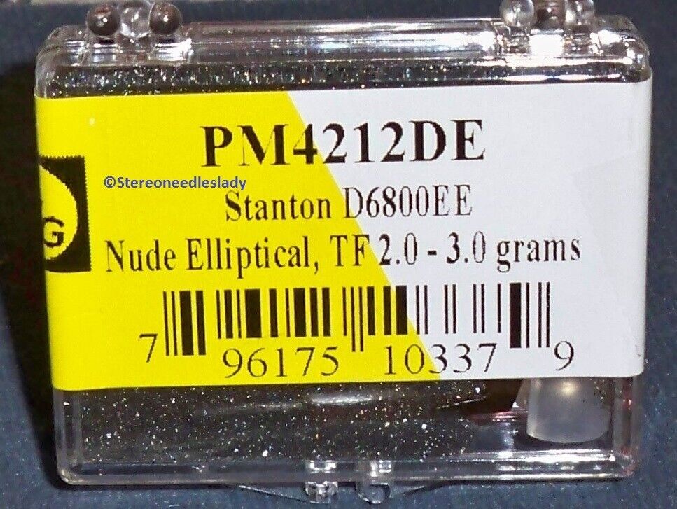 EV PM4212DE NUDE DIAMOND NEEDLE for Stanton D6800EE for STANTON 681EE 4822-DEE