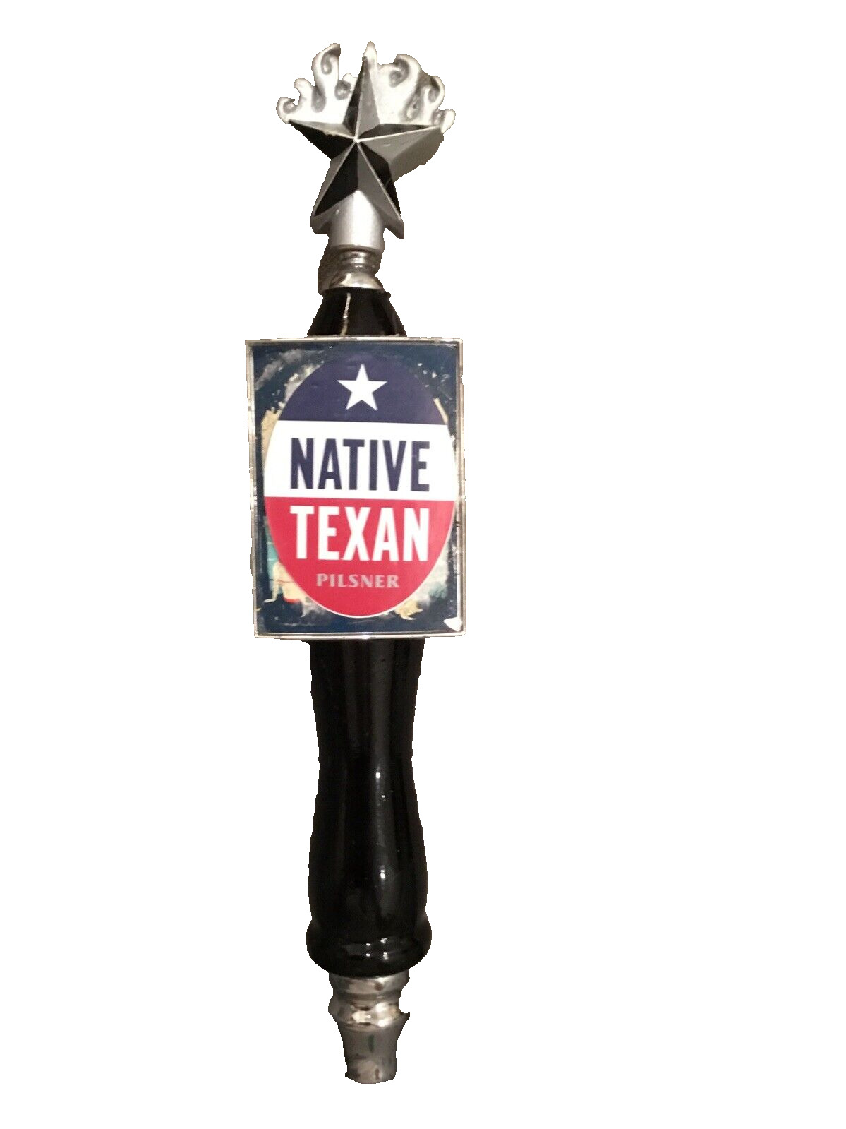 Independence Brewing Company Native Texan Pilsner Beer Tap Handle from Austin TX