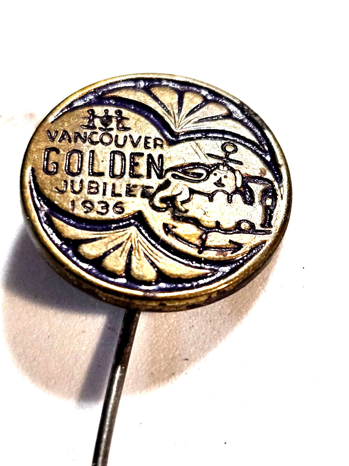 RARE City Of Vancouver Centenial Pin 1936