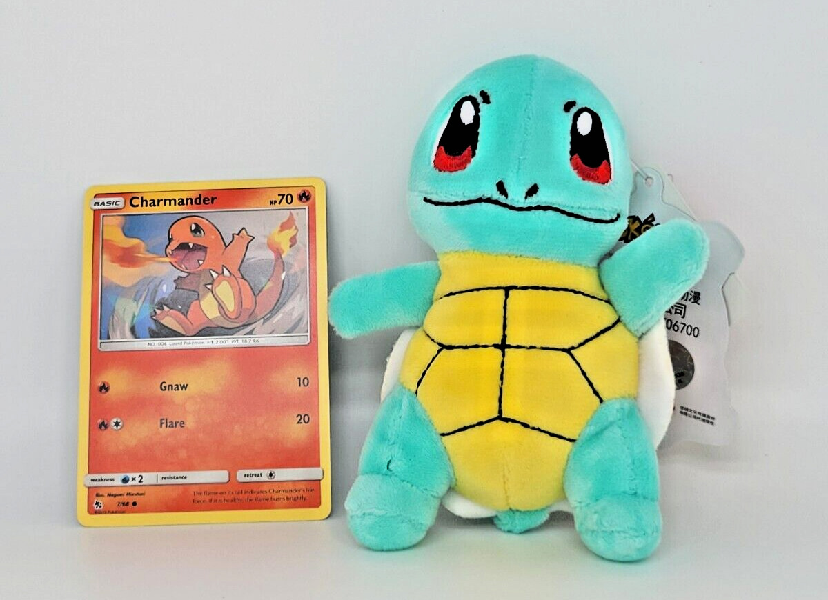 NEW Pokemon Squirtle Plush Toy Game Freak Nintendo From Clawee