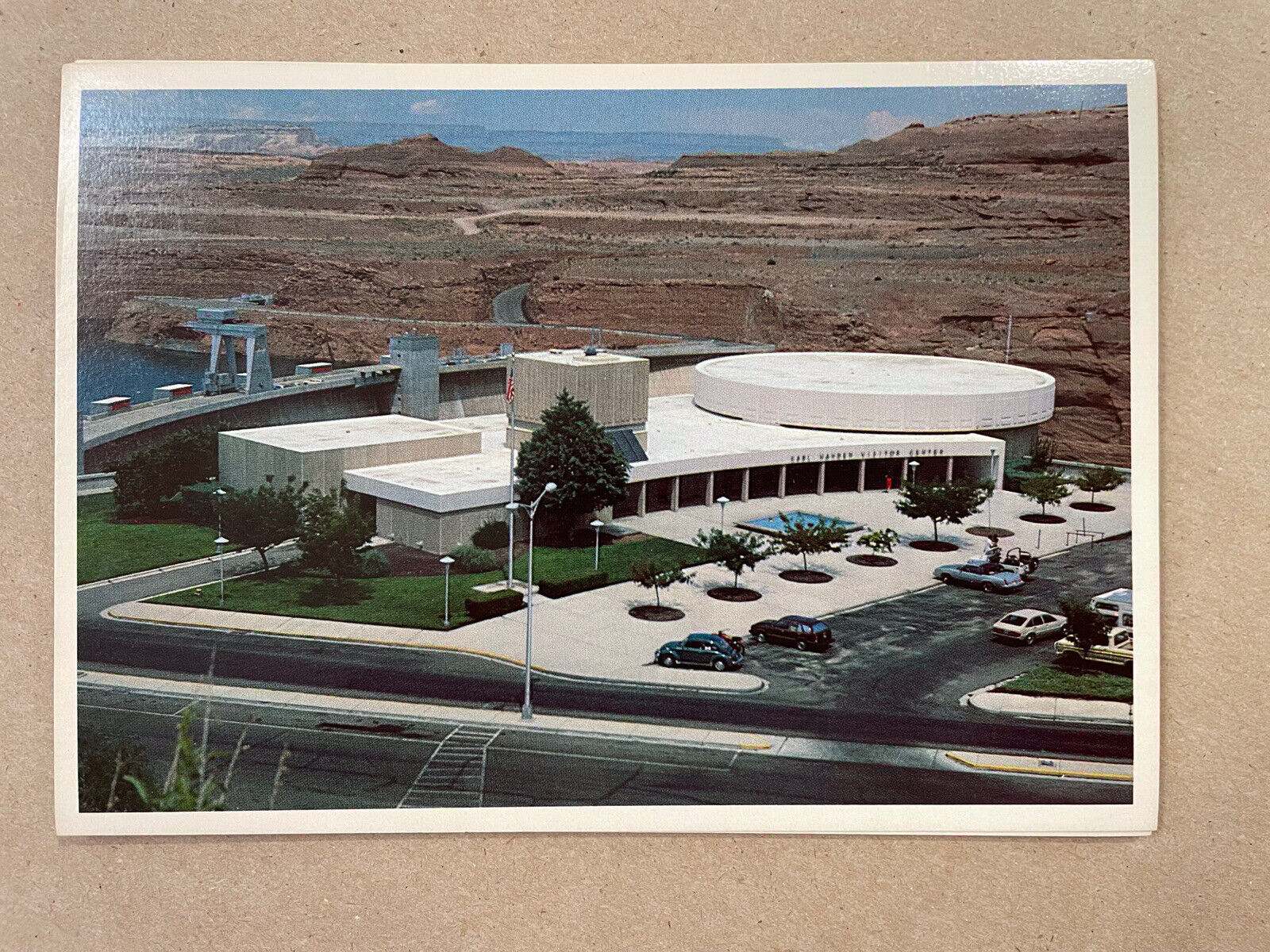 Carl Hayden Visitor Center Glen Canyon Arizona Unposted Chrome Postcard