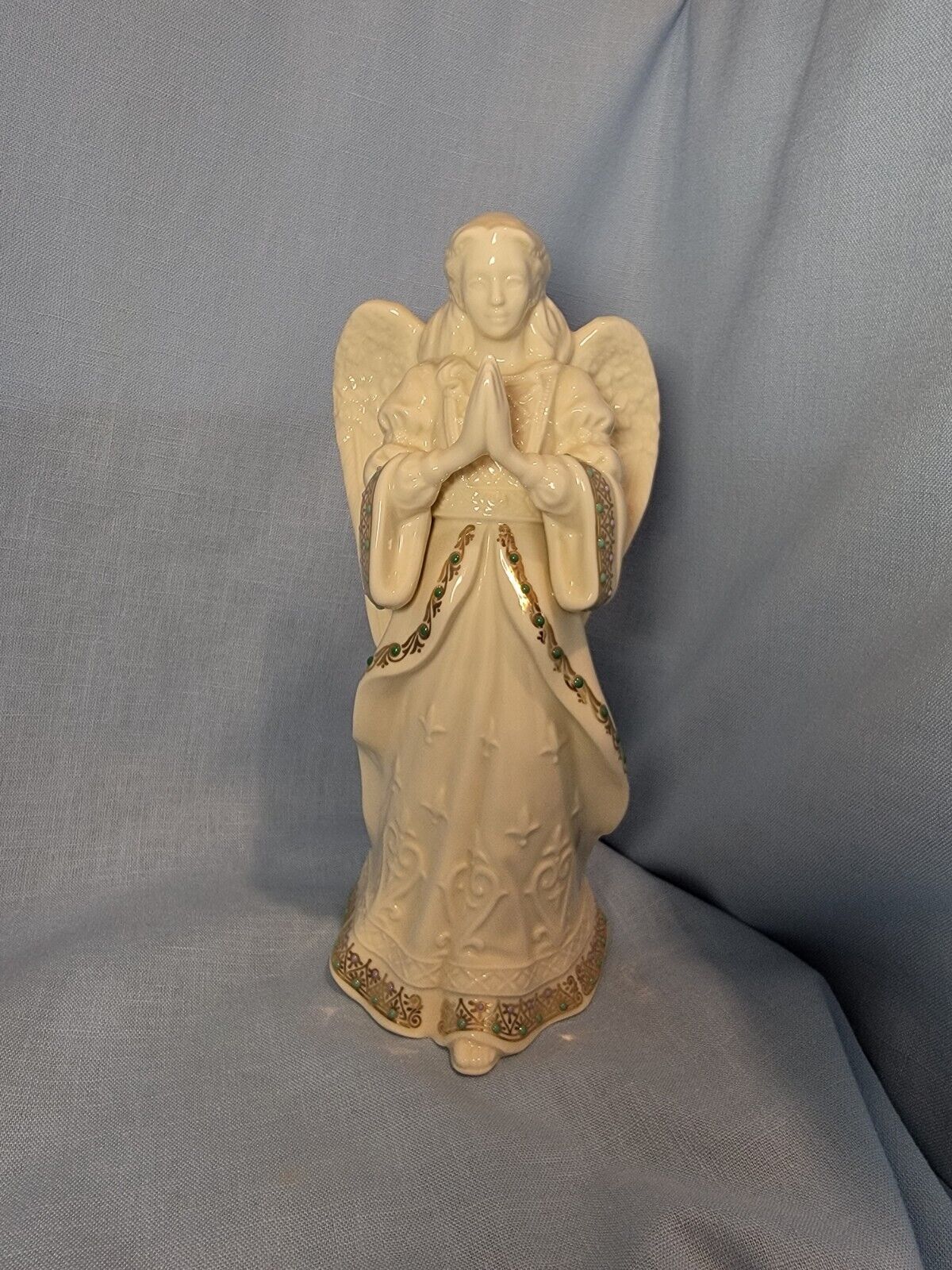 Lenox Porcelain Jeweled Angel Of Love Figurine 9