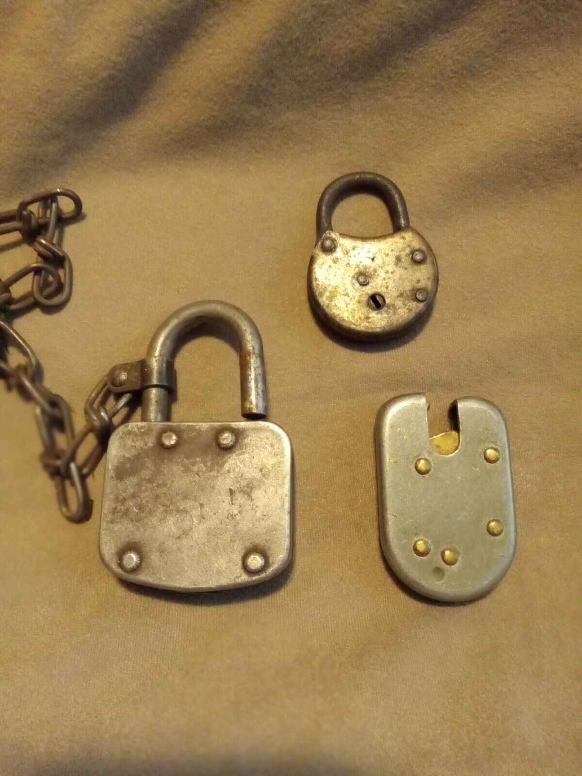 3 Antique Locks