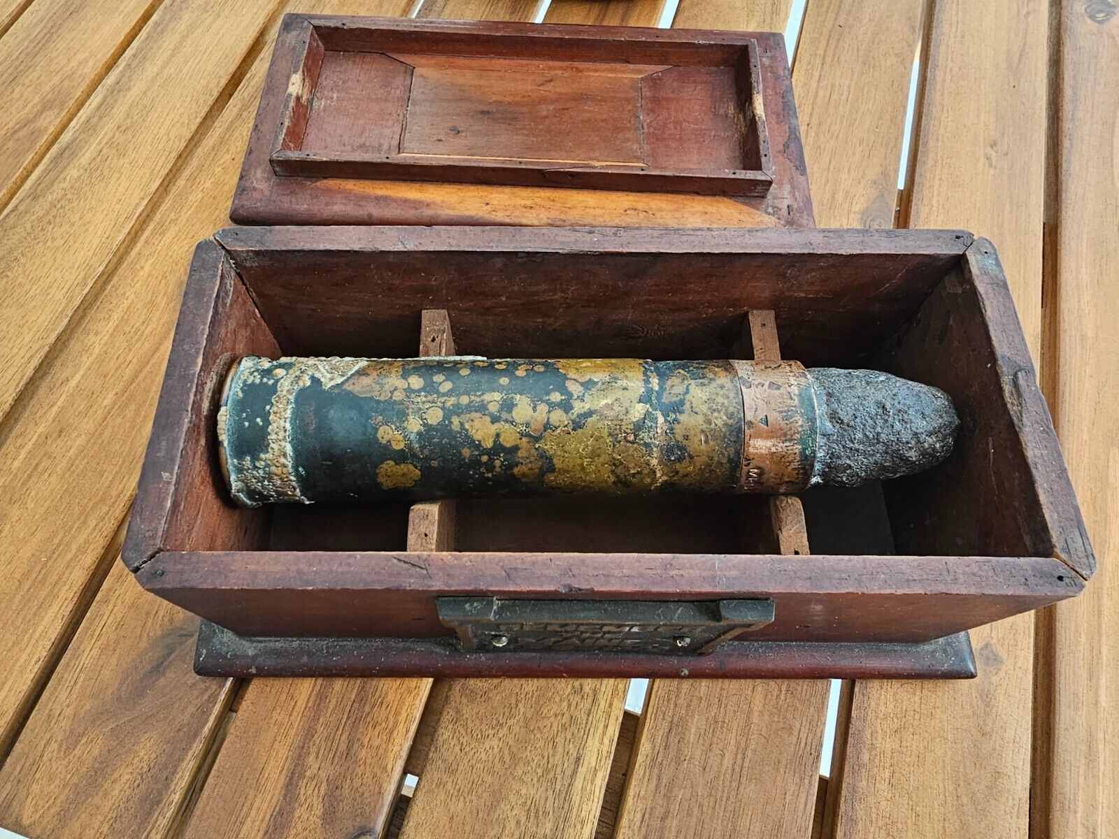 UNIQUE USS MAINE WRECK WINCHESTER BULLET SPANISH AMERICAN WAR HISTORY PIECE 1898