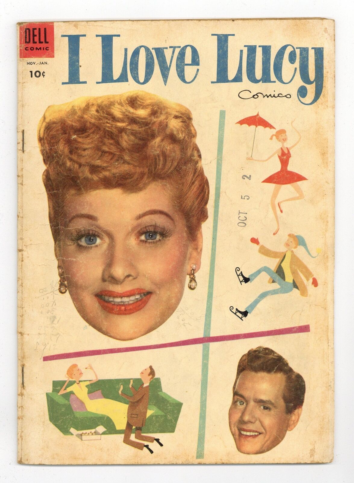 I Love Lucy #4 GD/VG 3.0 1954