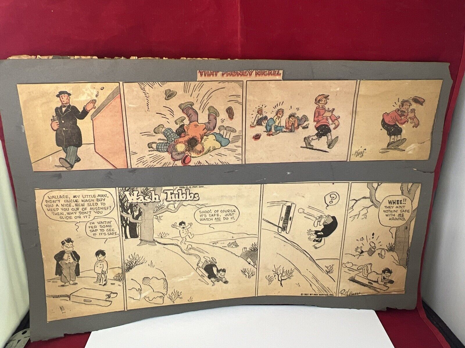 1931 Wash Tubbs, Boots and Her Buddies Comic Strips +