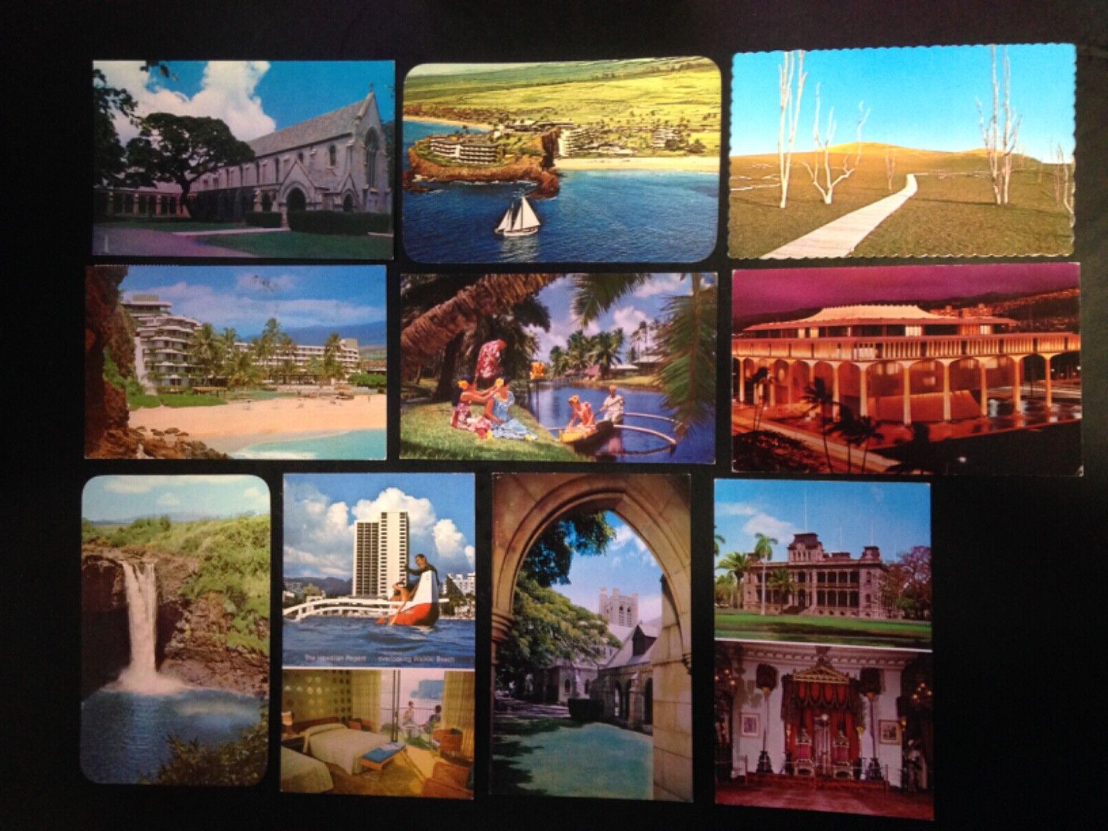 30+ Postcard lot, Hawaii. Set 4. Nice