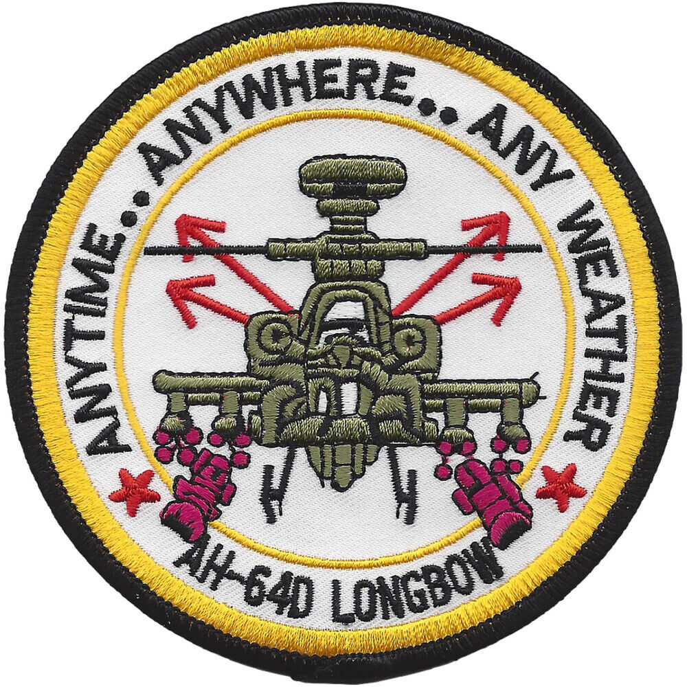 AH-64D Longbow Aviation Attack Helicopter Patch