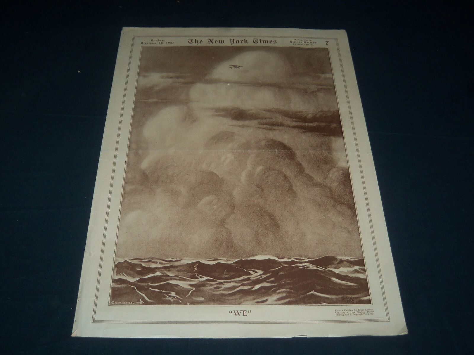 1927 DECEMBER 18 NEW YORK TIMES PICTURE SECTION - 
