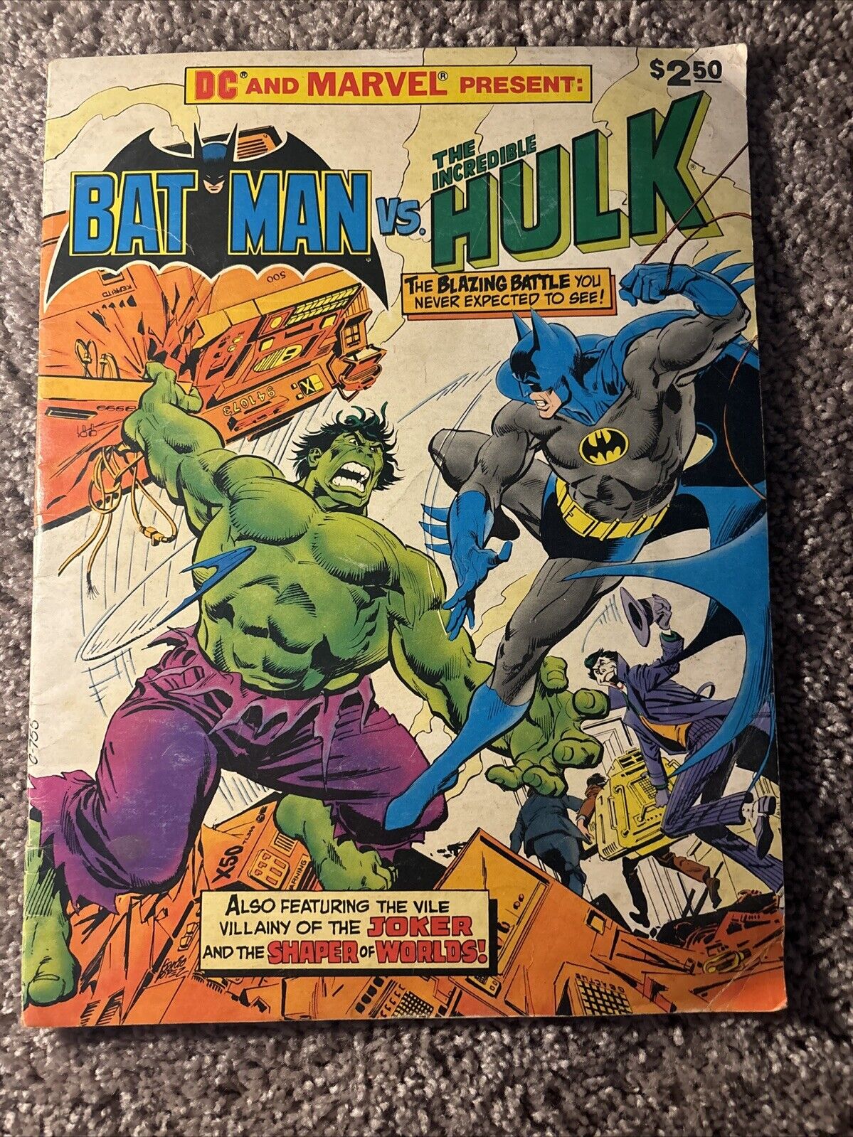 DC and Marvel Present Batman Vs. The Incredible Hulk Treasury Edition