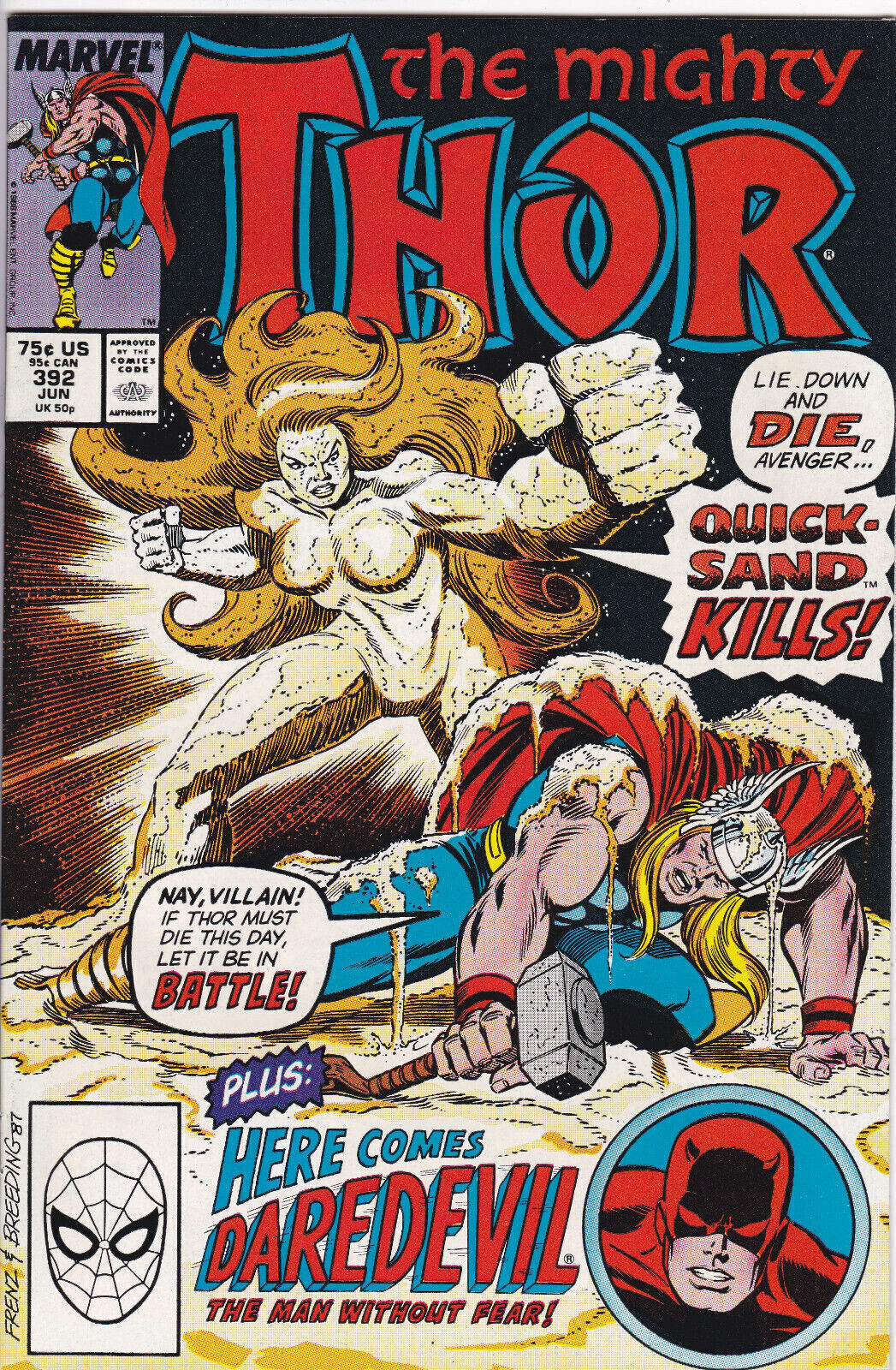 Thor (Mighty) #392, Vol. 1 (1966-1996, 2009-2011) Marvel Comics