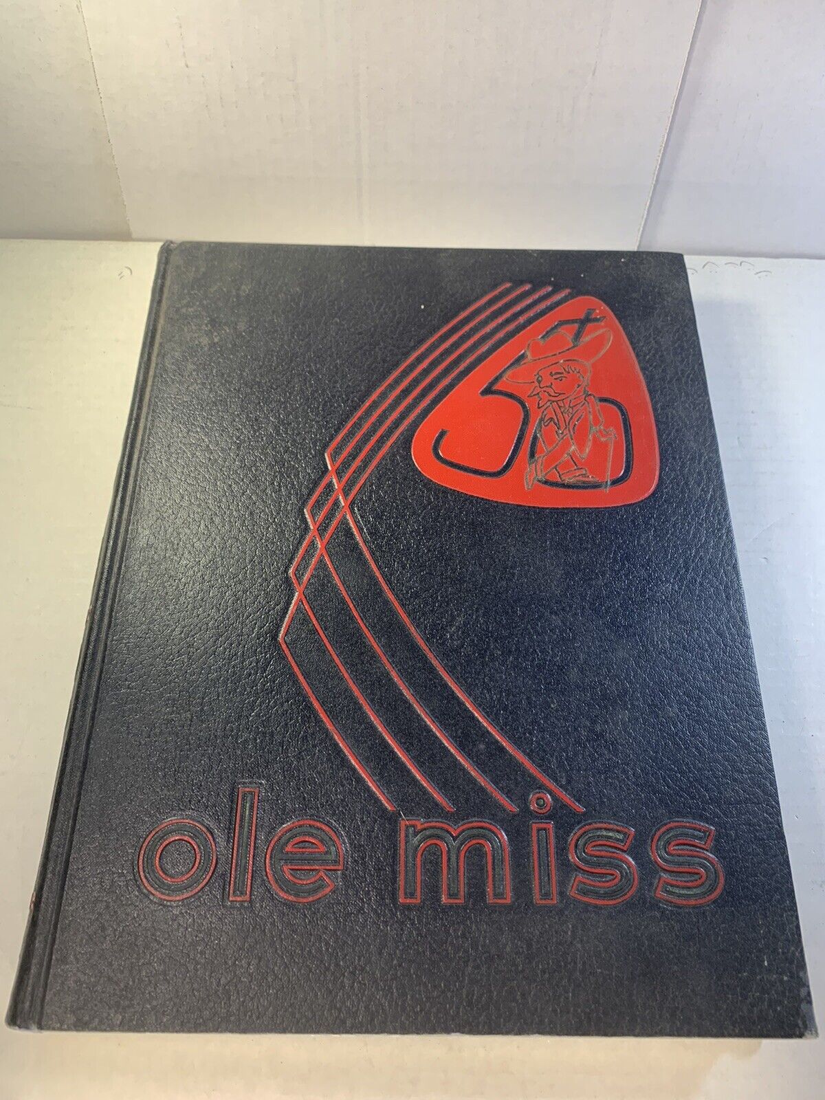 1956 OLE MISS REBELS Yearbook Annual Eagle Day Gene Hickerson Paige Cothren