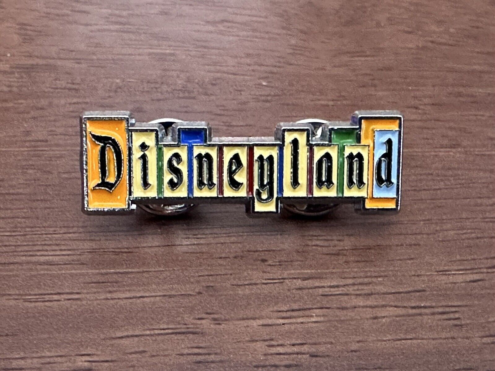 Disneyland Retro Classic Marquee Logo Sign Pin