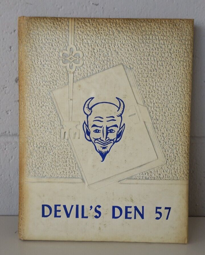 DEVILS DEN CLAY COUNTY FLORIDA GREEN COVE SPRINGS 1957 HIGH SCHOOL YEARBOOK