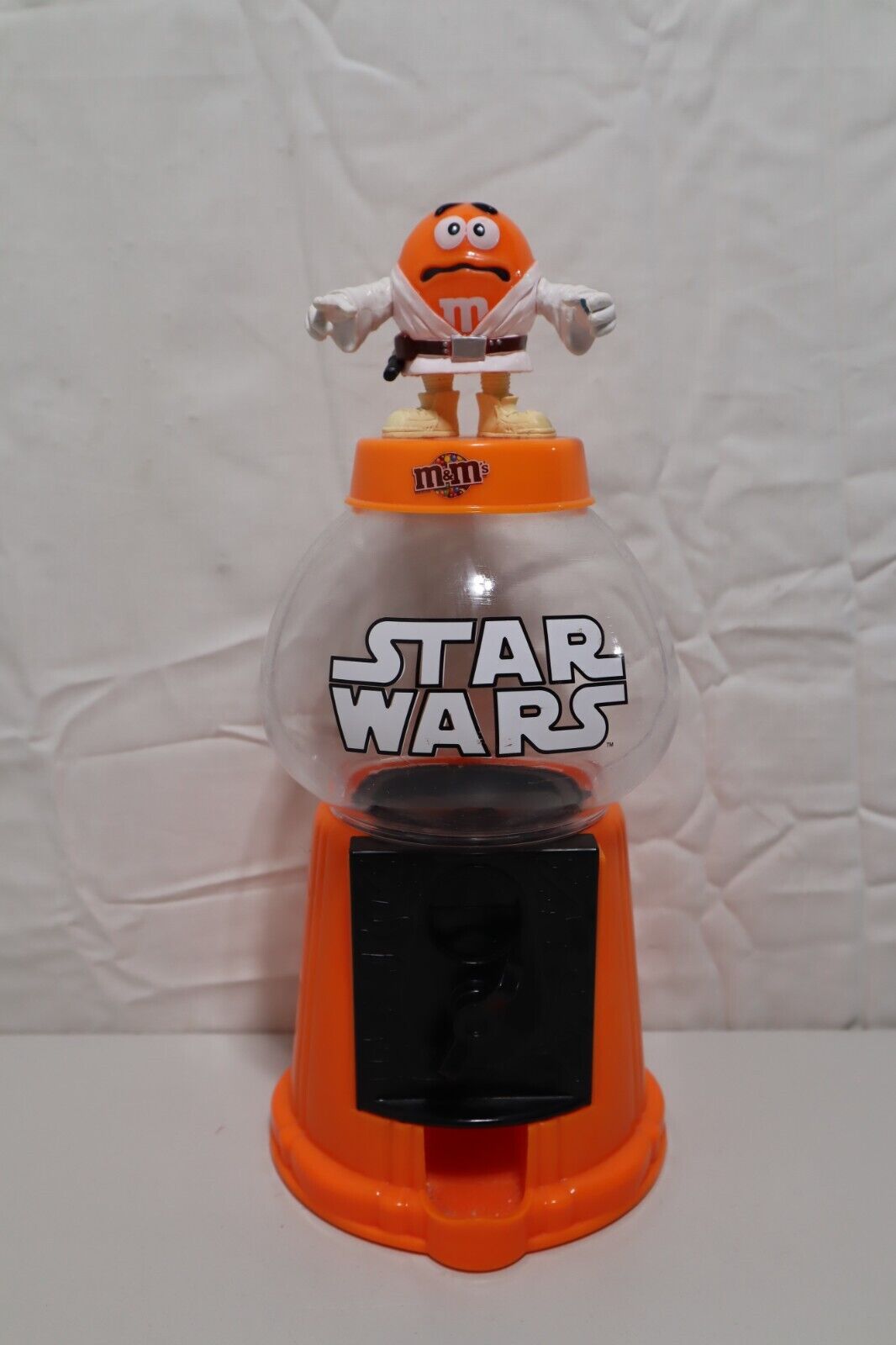 Star Wars M&Ms Candy Gumball Dispenser Orange M&M as Luke Skywalker