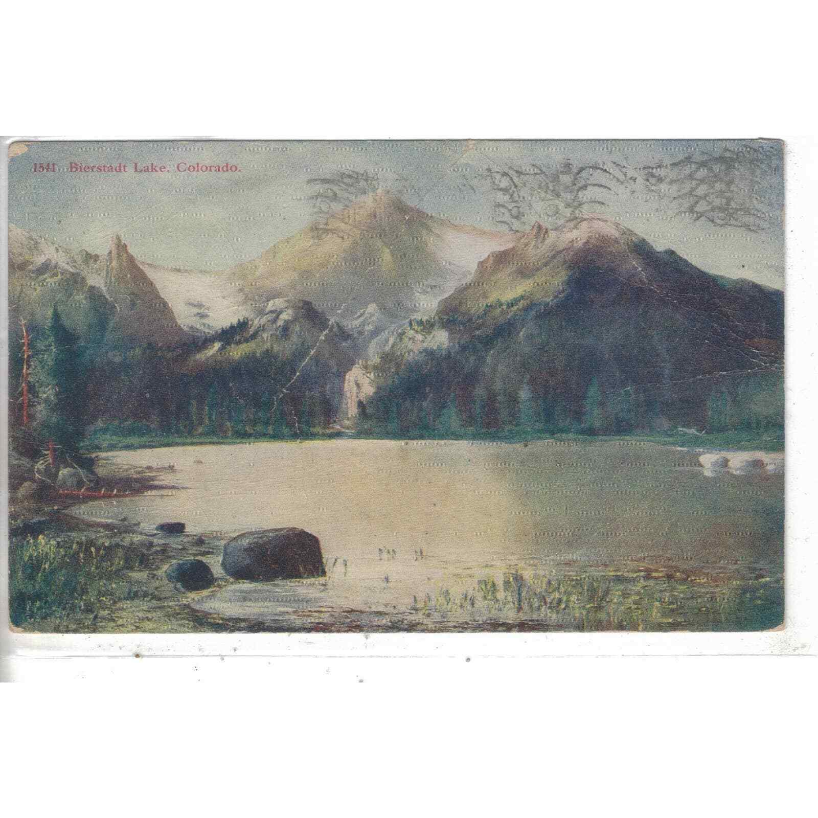 Bierstadt Lake-Colorado Retro Postcard