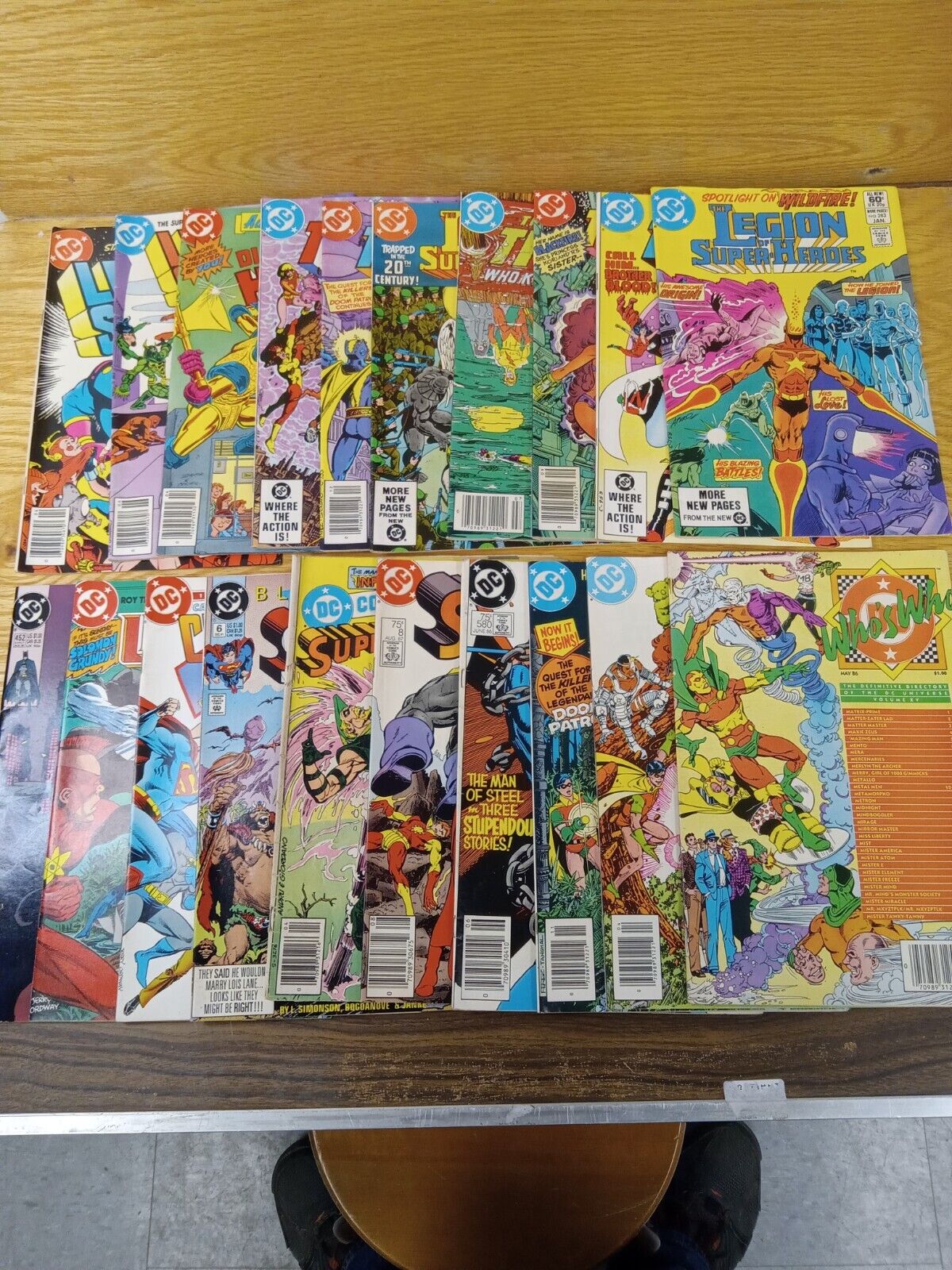 lot of 20 vintage dc comics