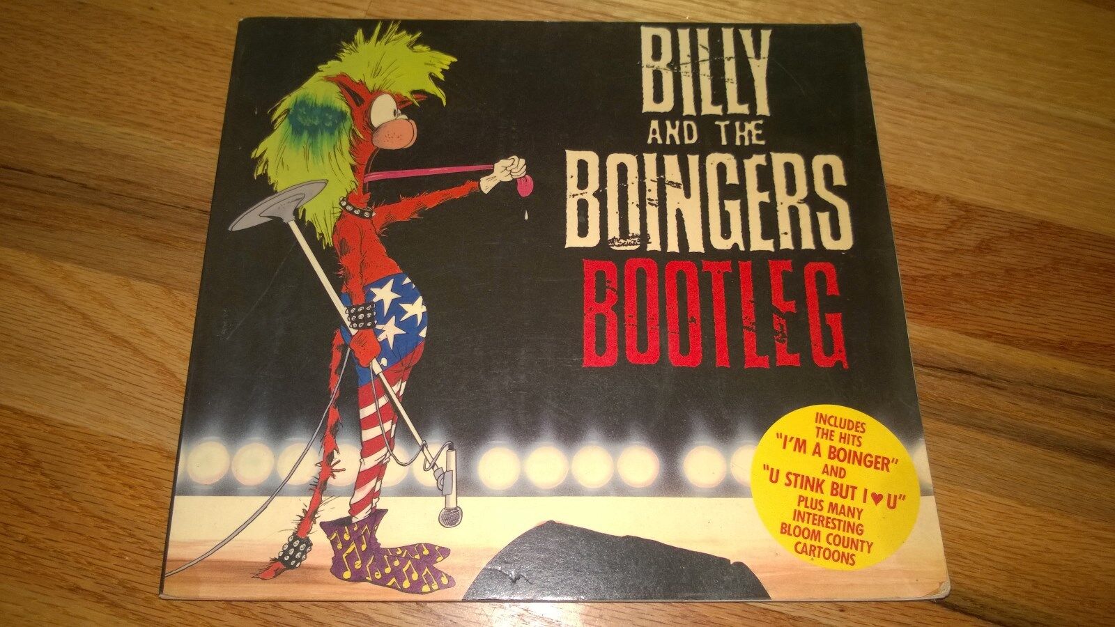 Vintage Billy and the Boingers Bootleg First Edition. BOOK-COMICS