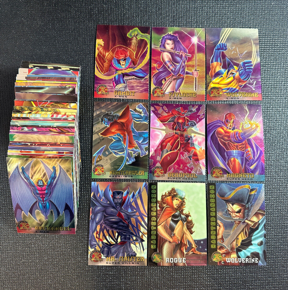 1995 Fleer Ultra X-Men All-Chromium - Complete Base Set - 100 Cards