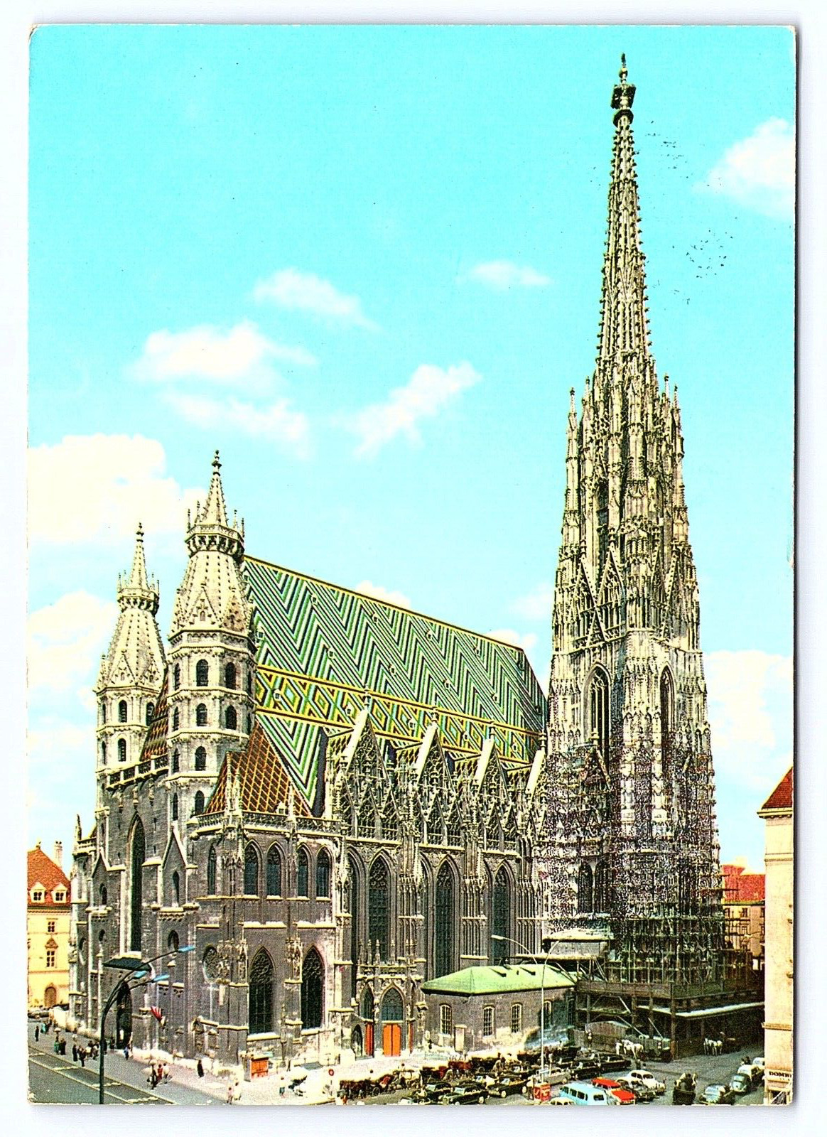 Vintage Postcard Austria, Vienna, St Stephen's Cathedral c1970
