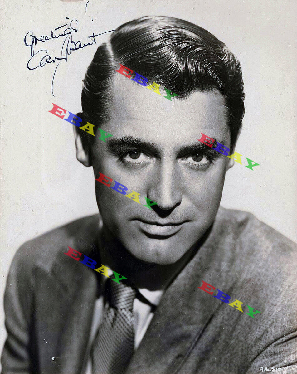 Cary Grant AUTOGRAPHED Signed 8x10 Photo REPRINT