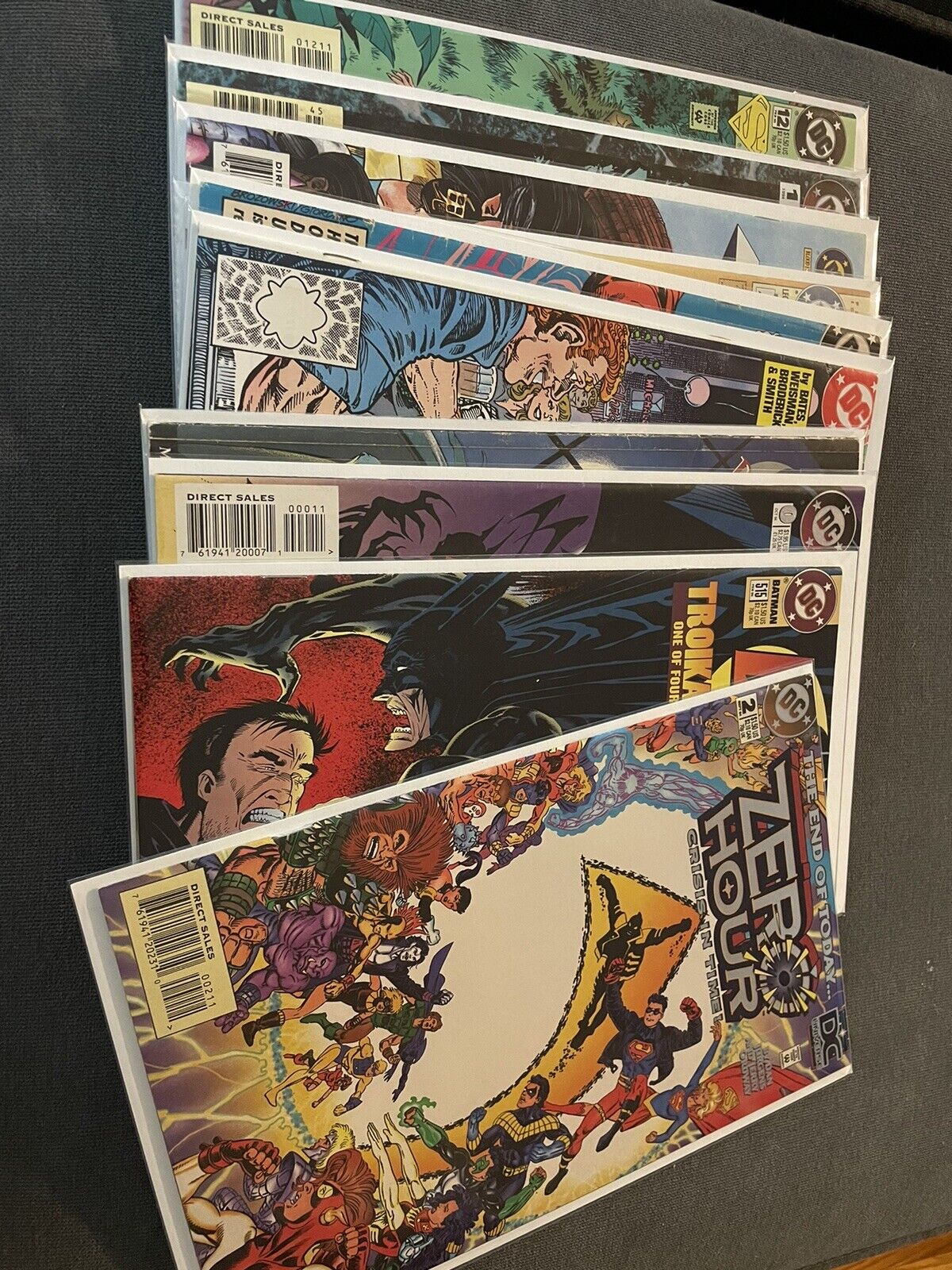 DC - (48 COMIC LOT) all have been newly bagged and boarded