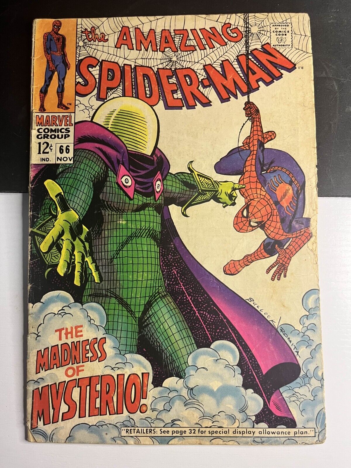 The Amazing Spider-Man #66 (1968) - The Madness of Mysterio