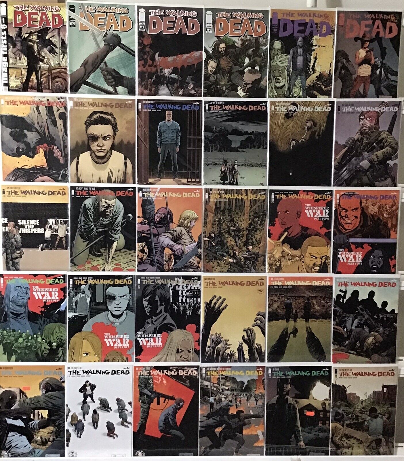 Image Comics - Walking Dead - Comic Book Lot Of 30