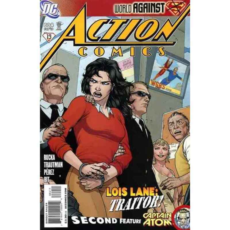Action Comics #884  - 1938 series DC comics NM Full description below [e,