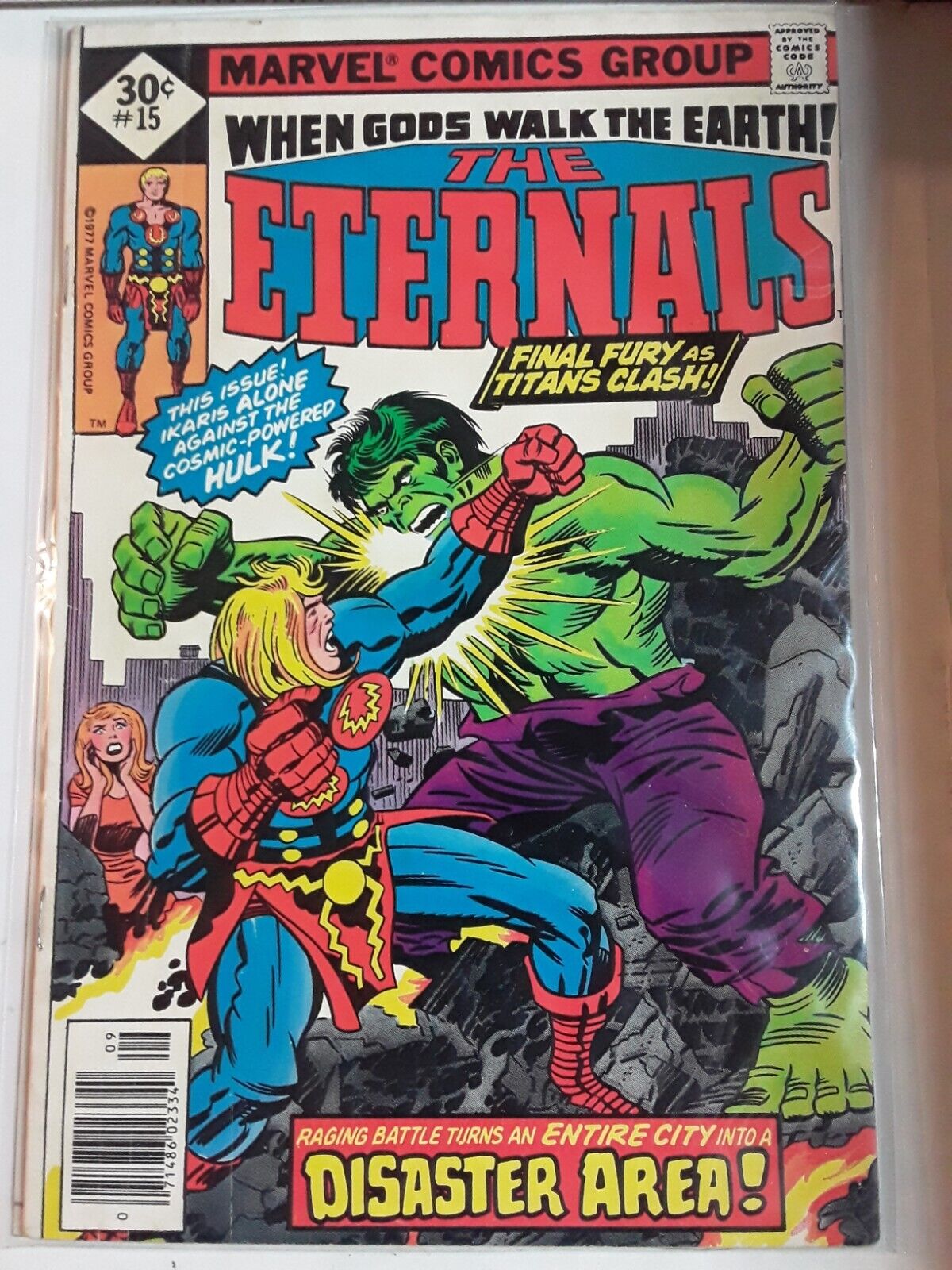 Eternals #15 Marvel 1st Series (7.0 FN/VF) (1977)