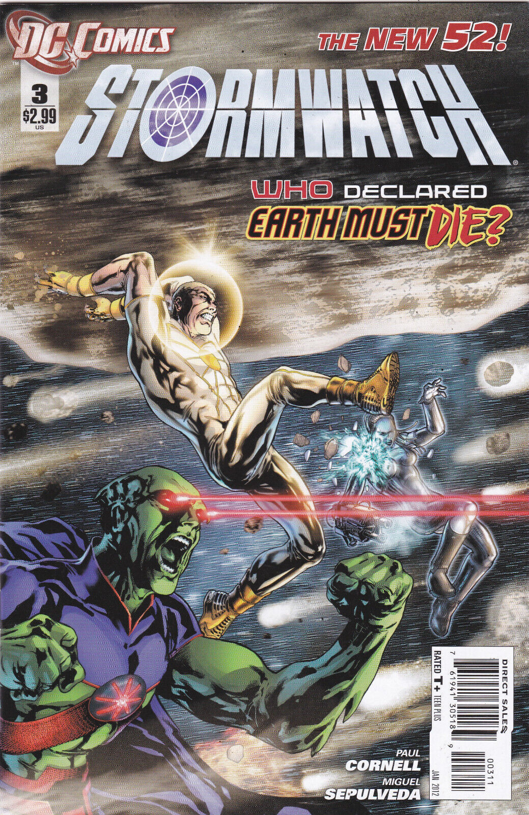 Stormwatch #3,  Vol. 3 (2011-2014) DC Comics, High Grade