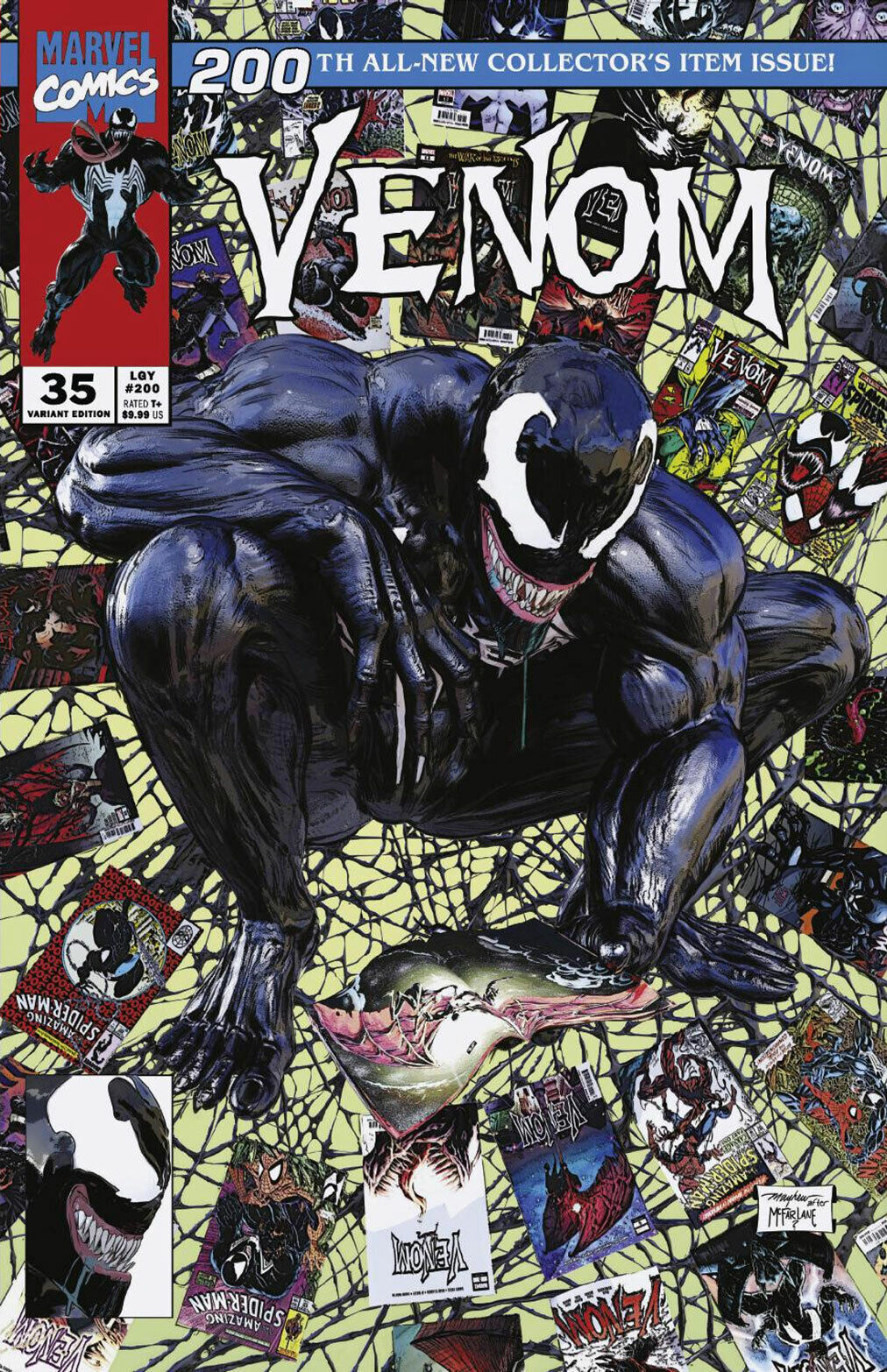 🔥 VENOM #35 MIKE MAYHEW EXCLUSIVE CLASSIC TRADE DRESS VARIANT 200 SPIDER-MAN NM