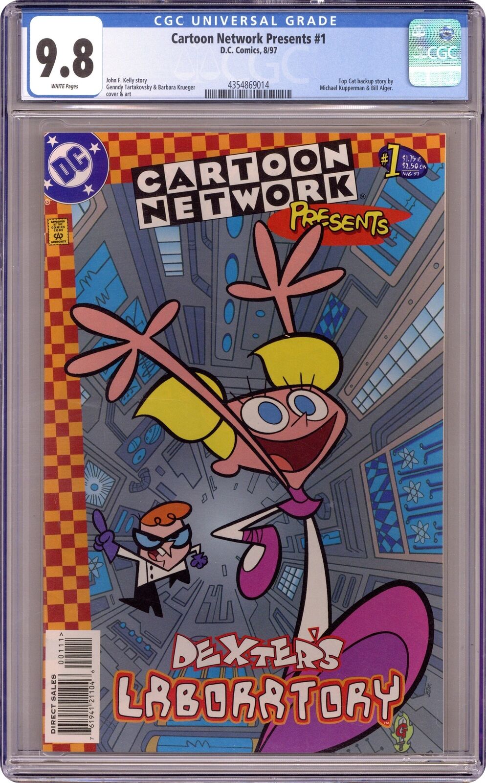 Cartoon Network Presents 1A Tartakovsky CGC 9.8 1997 4354869014