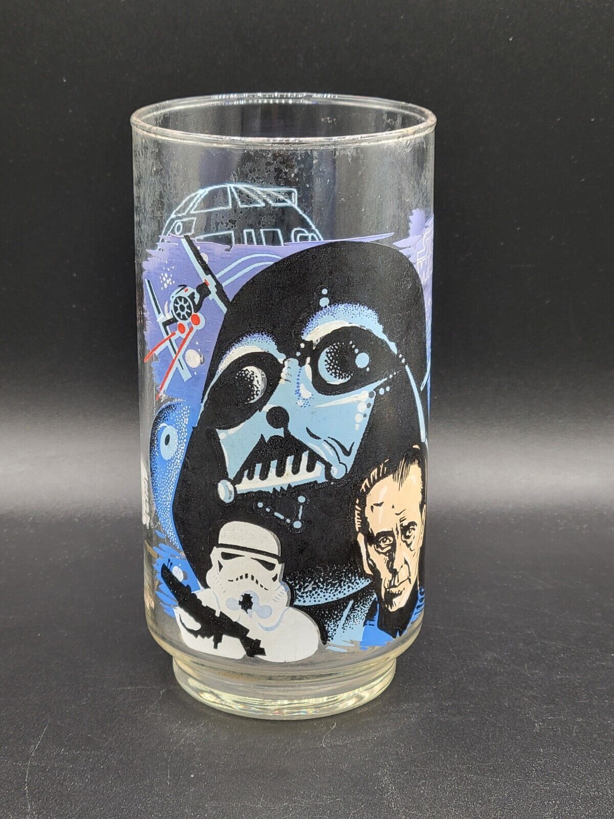 Vintage 1977 Star Wars Darth Vader Limited Edition Glass Tumbler Burger King